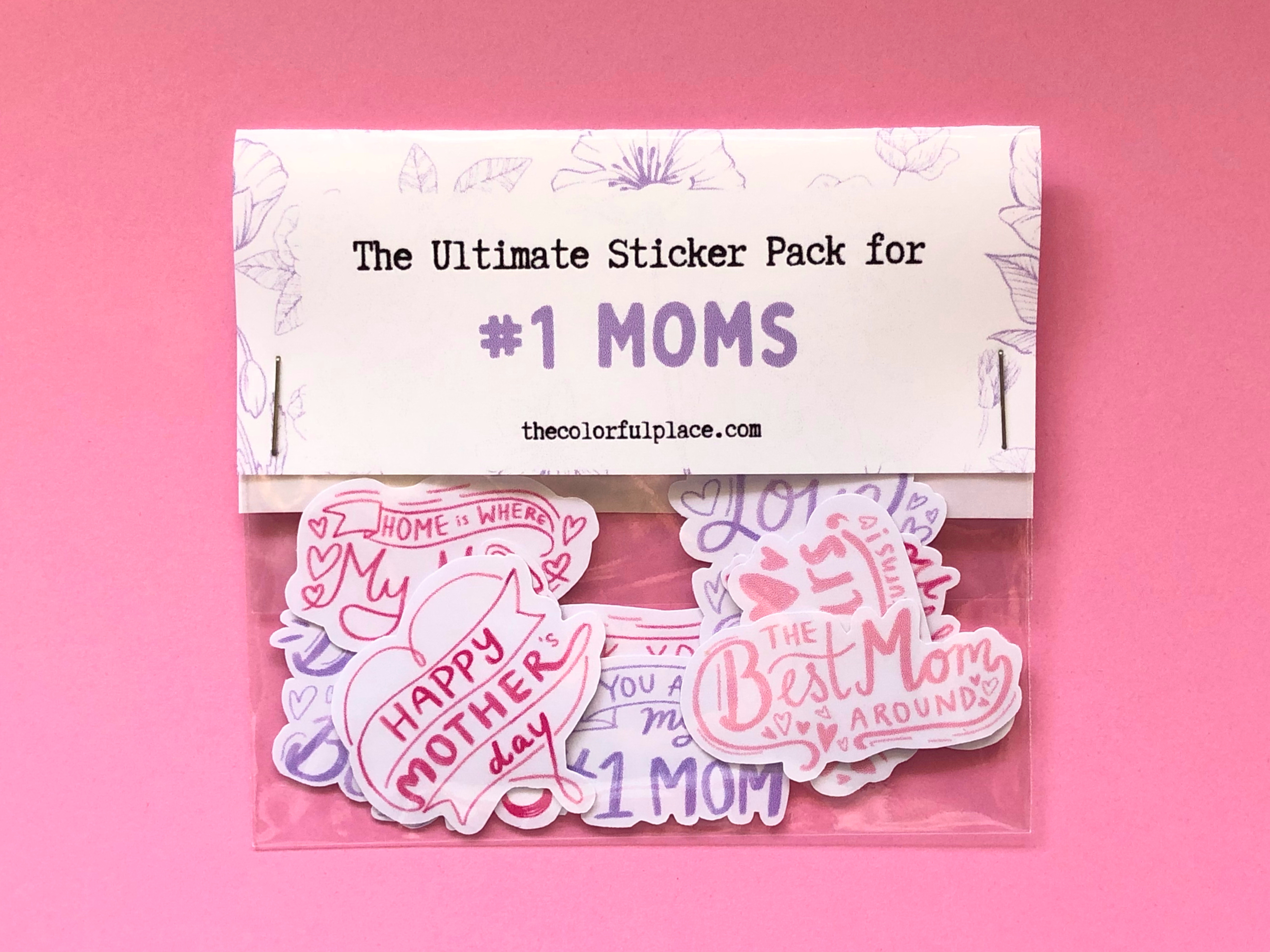 Big Dot Of Happiness Colorful Floral Happy Mother's Day - Assorted We Love  Mom Party Gift Tag Labels - To And From Stickers - 12 Sheets - 120 Stickers  : Target