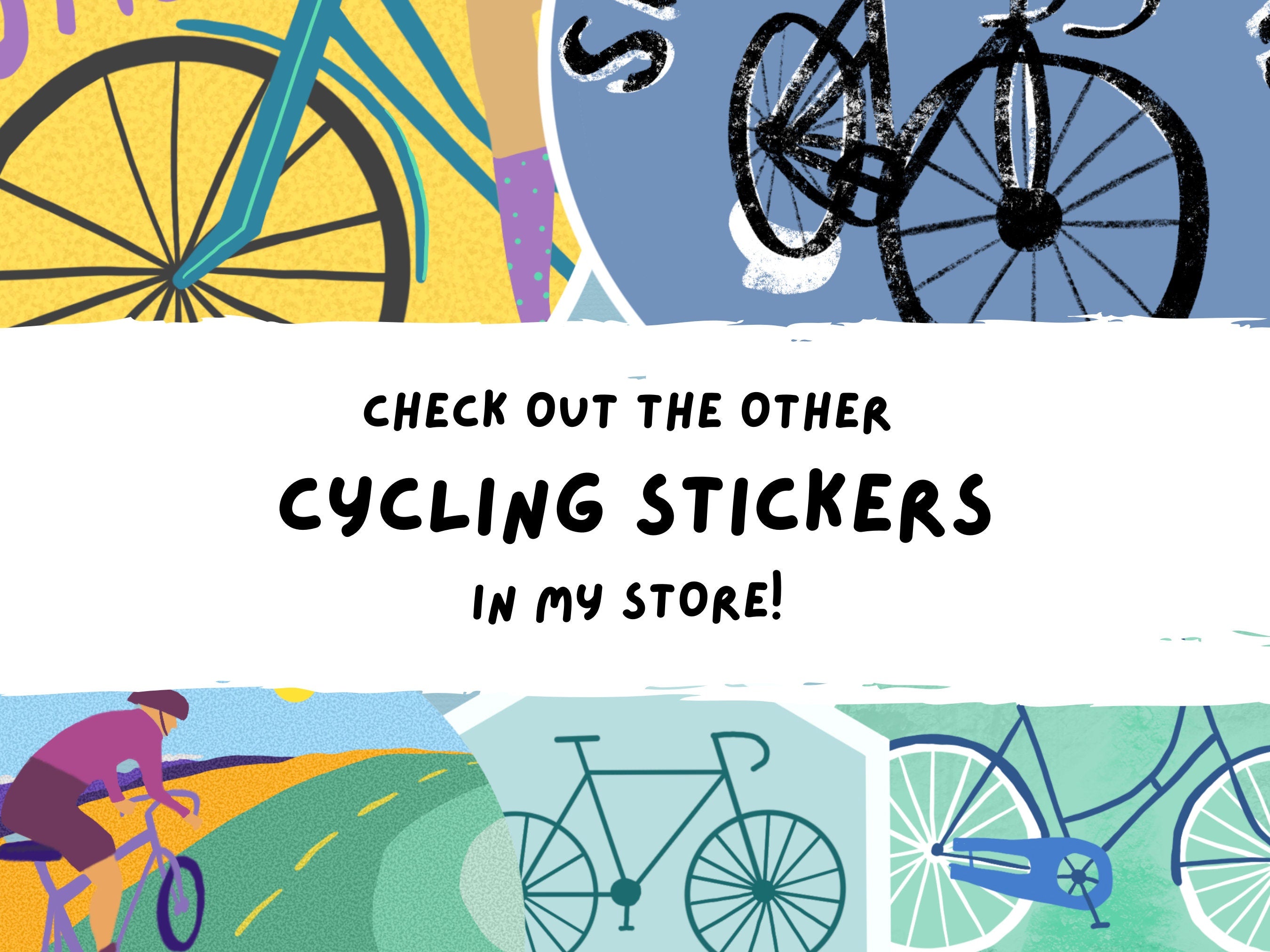 Near by bike sticker sales shop